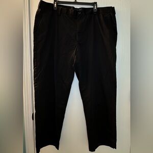 Izod‎ black dress casual chino pants men’s 42x30